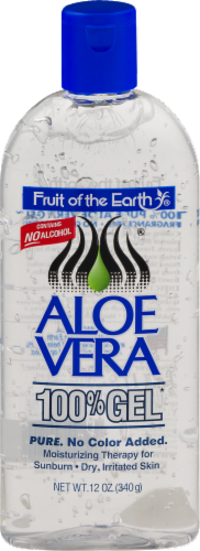 ilt kom over dialog Fruit of the Earth Aloe Vera 100% Gel, 12 oz - Kroger