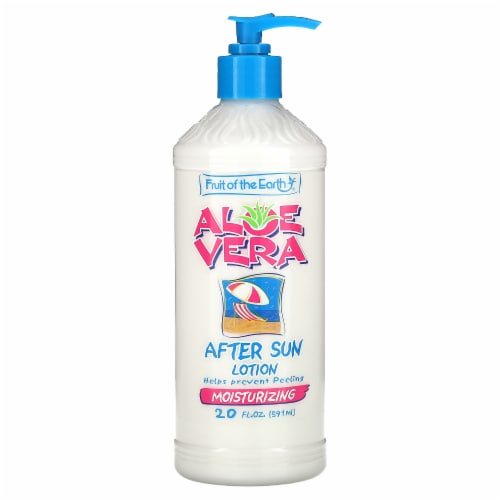 Fruit Of The Earth Aloe Vera After Sun Gel, 20 fl oz Perspective: front
