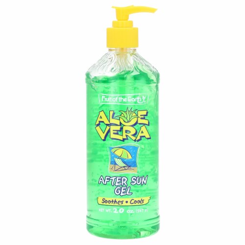 Fruit Of The Earth Aloe Vera After Sun Gel, 20 oz Perspective: front