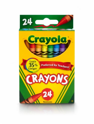 64ct Premium Crayons Non Toxic Assorted Colors Coloring Kids School Supplies  4pk, 1 - Kroger