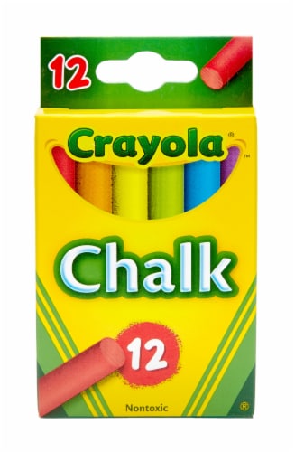 Crayola® Nontoxic Colored Chalk Perspective: front