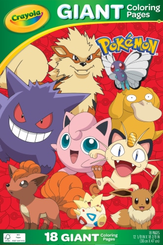 Crayola® Pokèmon Coloring Book, 1 ct - Smith’s Food and Drug