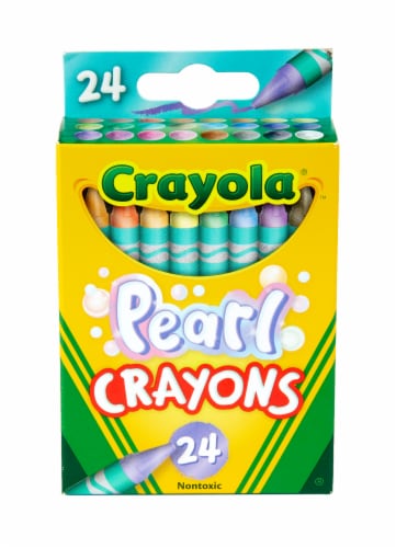 Crayola® Pearl Crayons Perspective: front