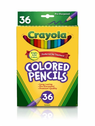 Crayola® Pre-Sharpened Colored Pencils Perspective: front