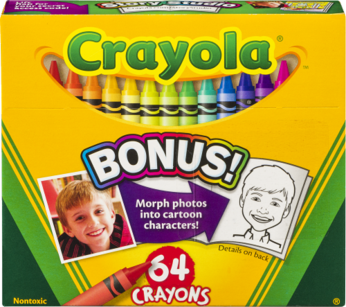 Crayola Crayons Perspective: front