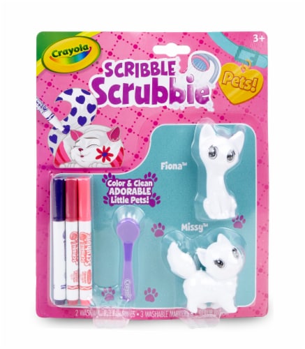 Crayola Scribble Scrubbie Pets - Cat, 1 ct - Kroger