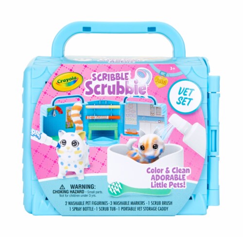 Crayola Scribble Scrubbies Pets Vet Set, 6 pk - Harris Teeter