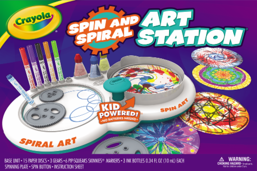 Crayola Spin and Spiral Art Station, 1 count - Food 4 Less