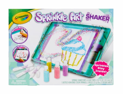 Crayola® Sprinkle Art Shaker Perspective: front