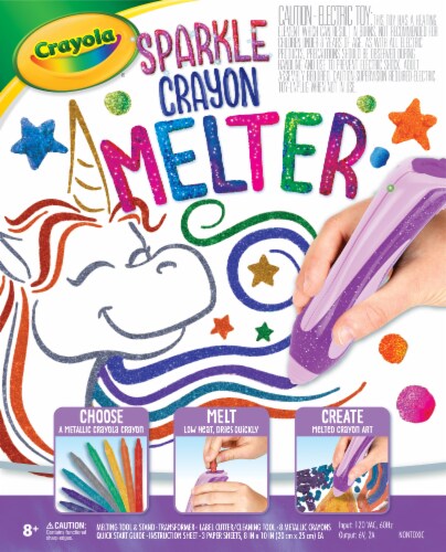 Crayola® Sparkle Crayon Melter Perspective: front