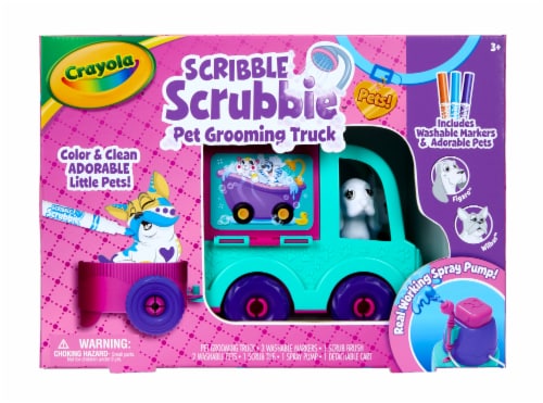 Crayola Scribble Scrubbie Pets Beauty Salon Playset