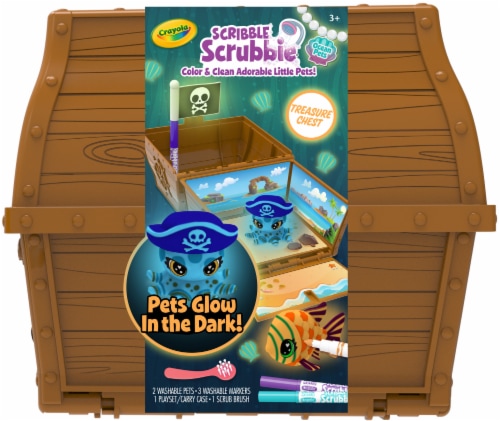 Crayola® Ocean Tresure Chest Glow Pets Perspective: front
