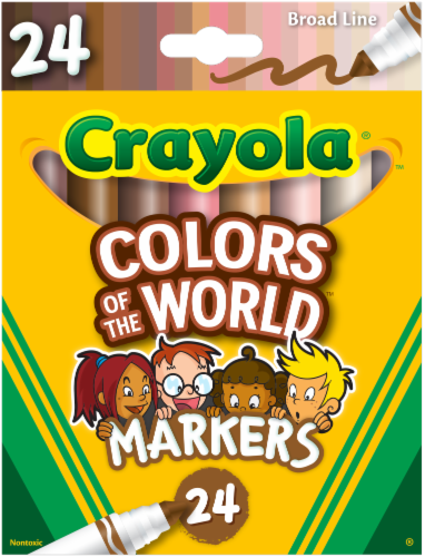 Crayola® Colors of the World Markers Perspective: front