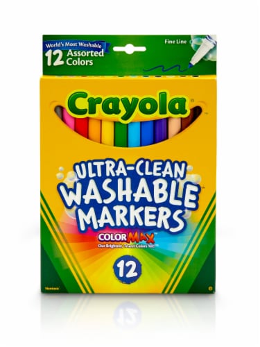 Crayola® Ultra Clean Washable Color Max Markers Perspective: front