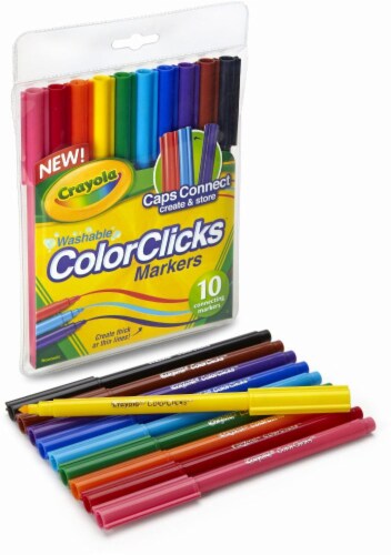 Crayola Color Click Marker - 10 Piece, 10 Piece - Kroger