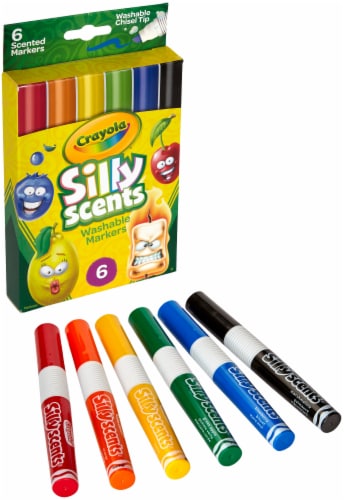 Crayola Poster Markers, Washable, Chisel Tip, School Supplies