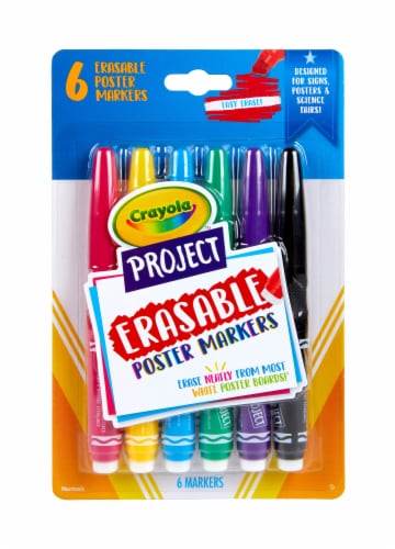 Crayola™ Erasable Poster Markers Perspective: front