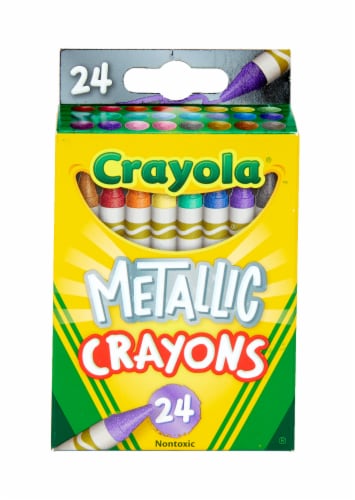 Crayola® Crayons-Metallic Perspective: front