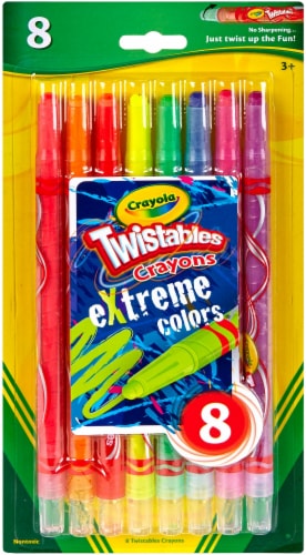 Crayola Twistables Crayons, 8ct, Coloring Gift for Kids