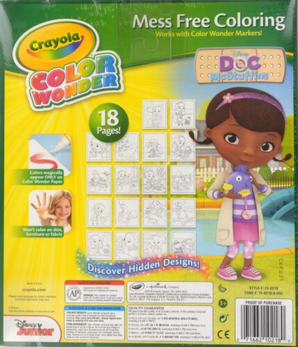 Crayola Color Wonder Doc McStuffins Coloring Pad - 1 Count Perspective: front