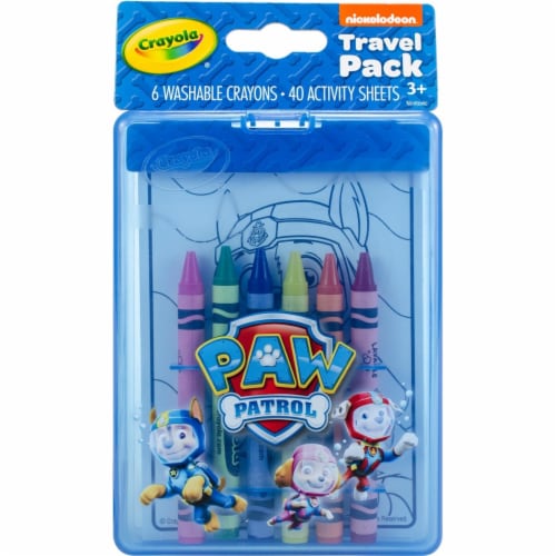 Crayola Paw Patrol Traveling Activity Coloring Kit Perspective: front
