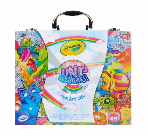 Crayola Uni-Creatures Mini Art Case, 1 ct - Kroger