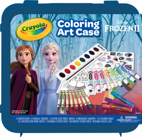 Crayola Frozen 2 Create/Color Case 1 ct Perspective: front