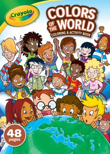 Crayola Colors of the World Coloring Pages Perspective: front
