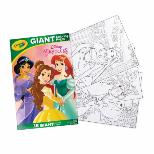 Crayola Disney Princess Coloring and Activity Book, 32 pages 