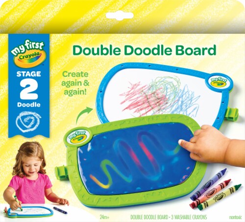 Crayola® Stage 2 Double Doodle Board Perspective: front
