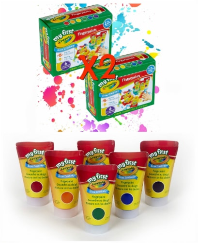 Washable Finger Paint Set for Toddlers, Crayola.com