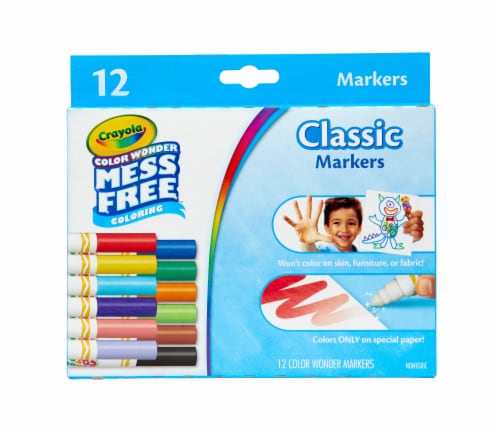 Crayola Color Wonder Markers and Paper, Mess Free