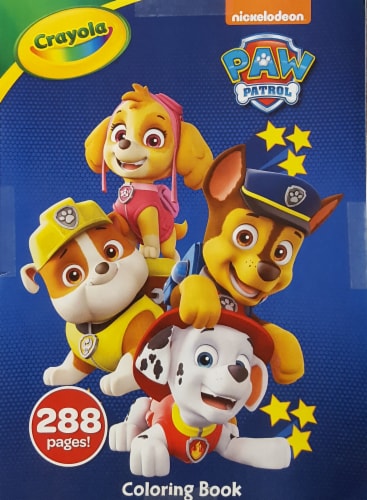 2 Pack Paw Patrol Coloring Books Jumbo Color Activity Great Gift Kids All  Ages