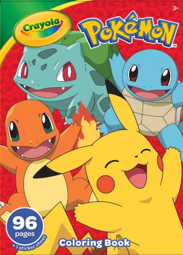 Crayola Pokemon Coloring Book, 1 ct - Fry's Food Stores