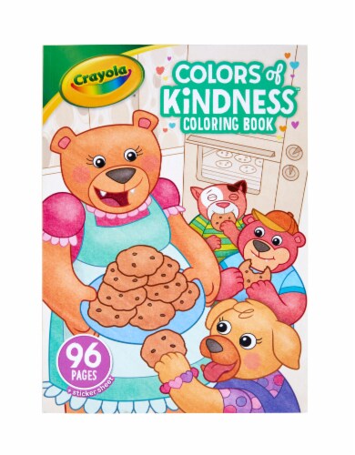 Crayola Colors of Kindness Coloring Book Perspective: front