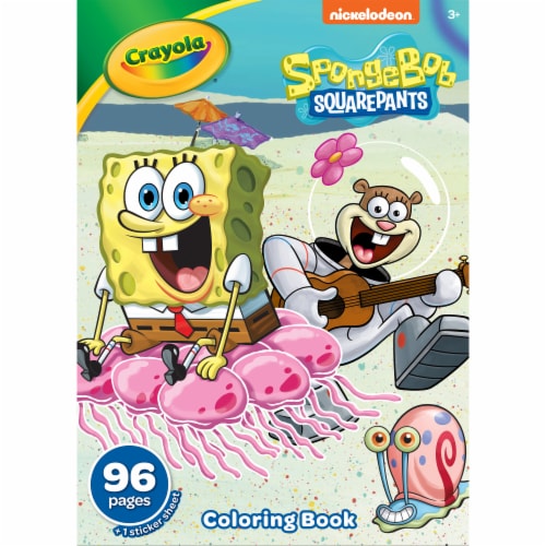 Crayola® Spongebob Squarepants Coloring Book Perspective: front