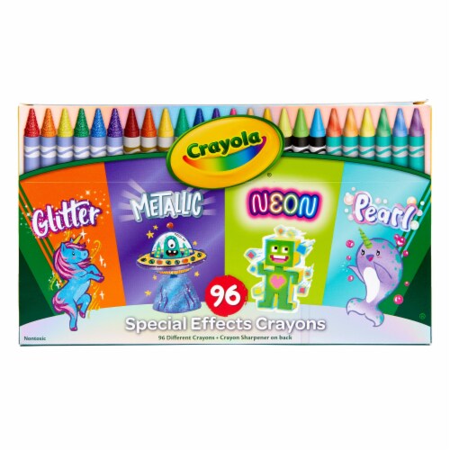 Buy Crayola Crayons, 24 Count  Glitter Crayons, 16 Count