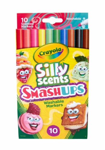 Crayola® Silly Scents® Smashups™ Washable Markers Perspective: front