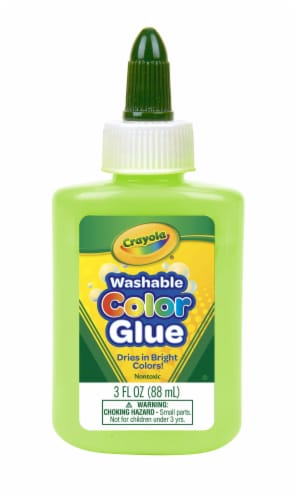 Crayola® Washable Color Glue - Granny Smith Apple Perspective: front