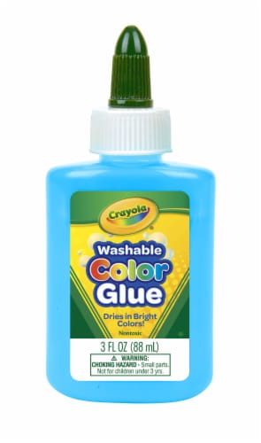Crayola® Washable Color Glue - Pacific Blue Perspective: front