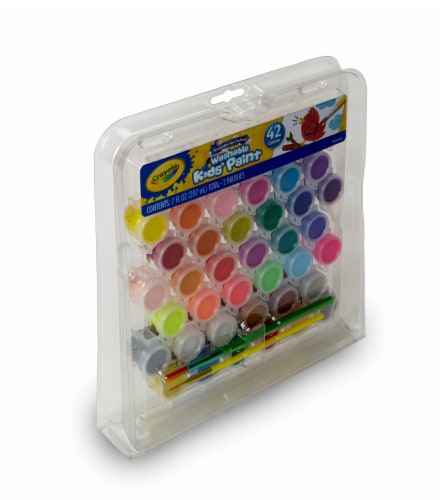 Crayola Kid's Washable Paint Pot Set Perspective: front