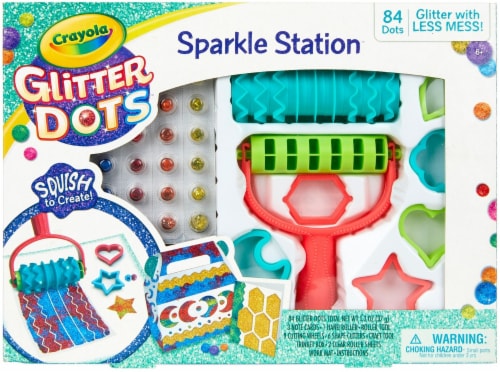 Crayola® Glitter Dots Sparkle Station Perspective: front