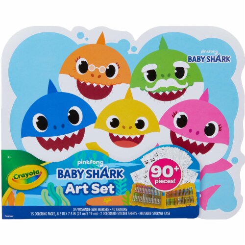 Crayola Pinkfong Baby Shark Art Set, 1 ct - Foods Co.