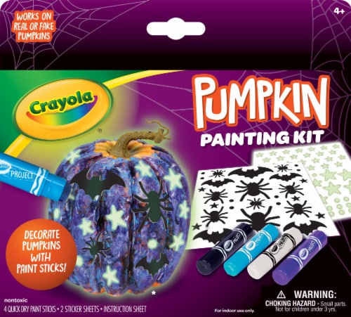 Crayola Galaxy Pumpkin Painting Kit, 12 ct - Ralphs