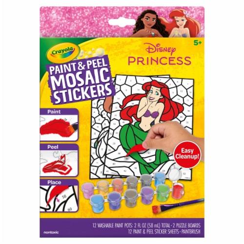 Crayola® Paint & Peel Mosaic Stickers Art Set Perspective: front