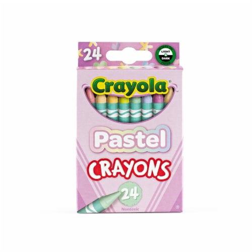 Crayola® Pastel Crayons Perspective: front