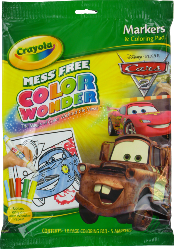 Crayola Cars Color Wonder Set - 1 Count Perspective: front