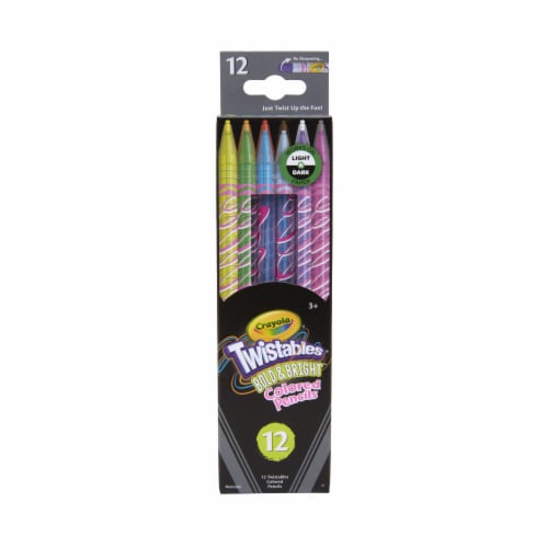 Crayola® Twistables® Bold & Bright™ Color Pencils Perspective: front