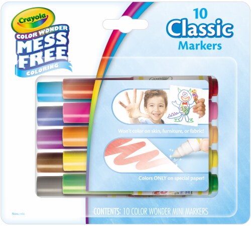 Crayola® Color Wonder Mini Markers Perspective: front