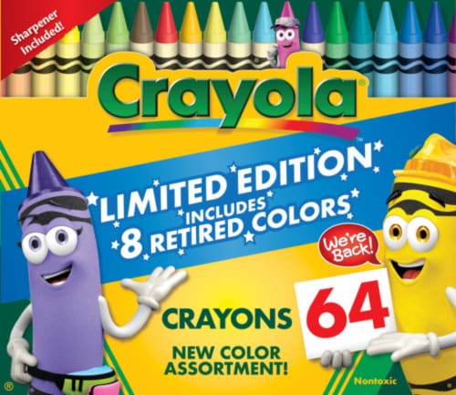 Crayola® Limited Edition Crayons Perspective: front